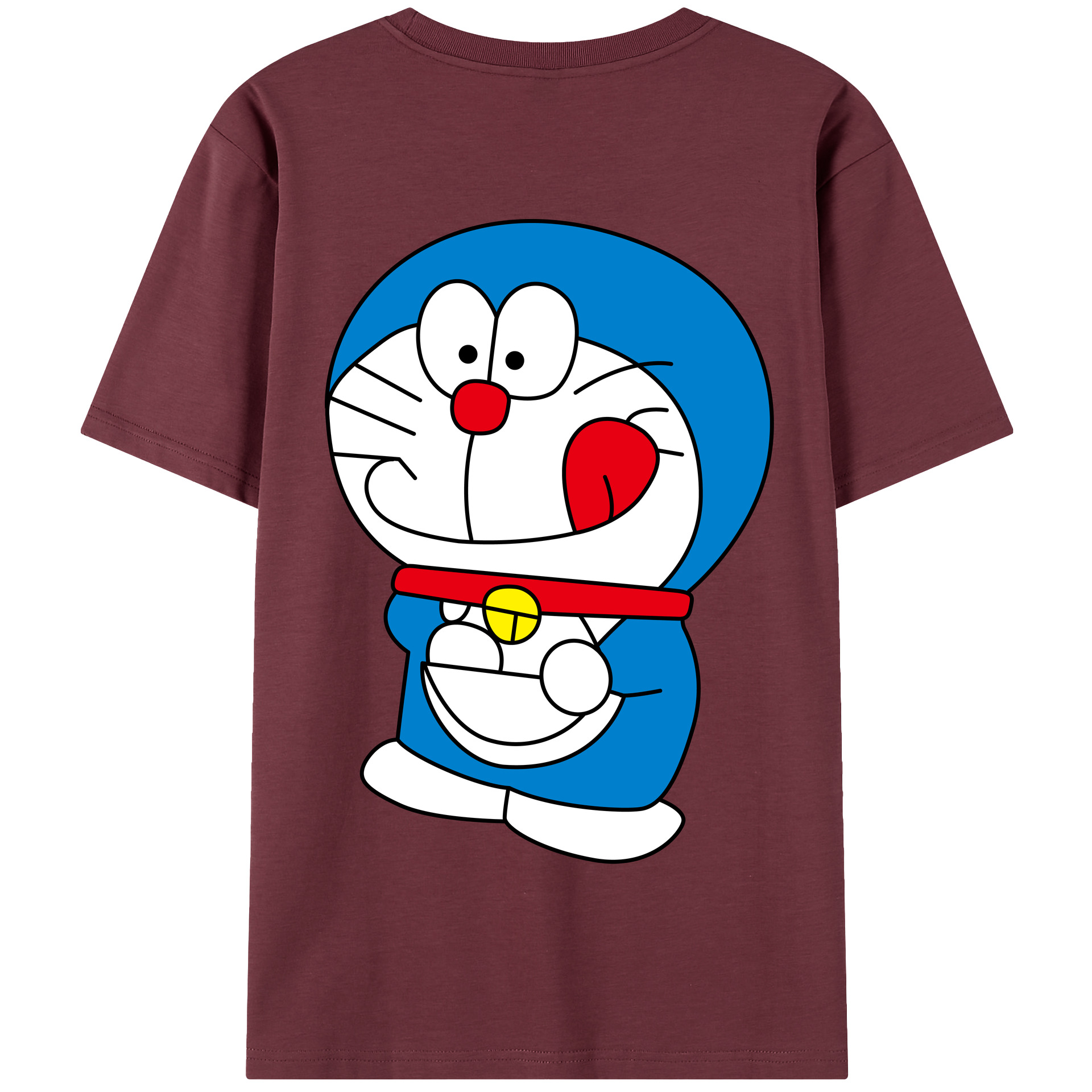（画像用） ドラえもん Doraemon 綿100％半袖Tシャツ（背面プリント）